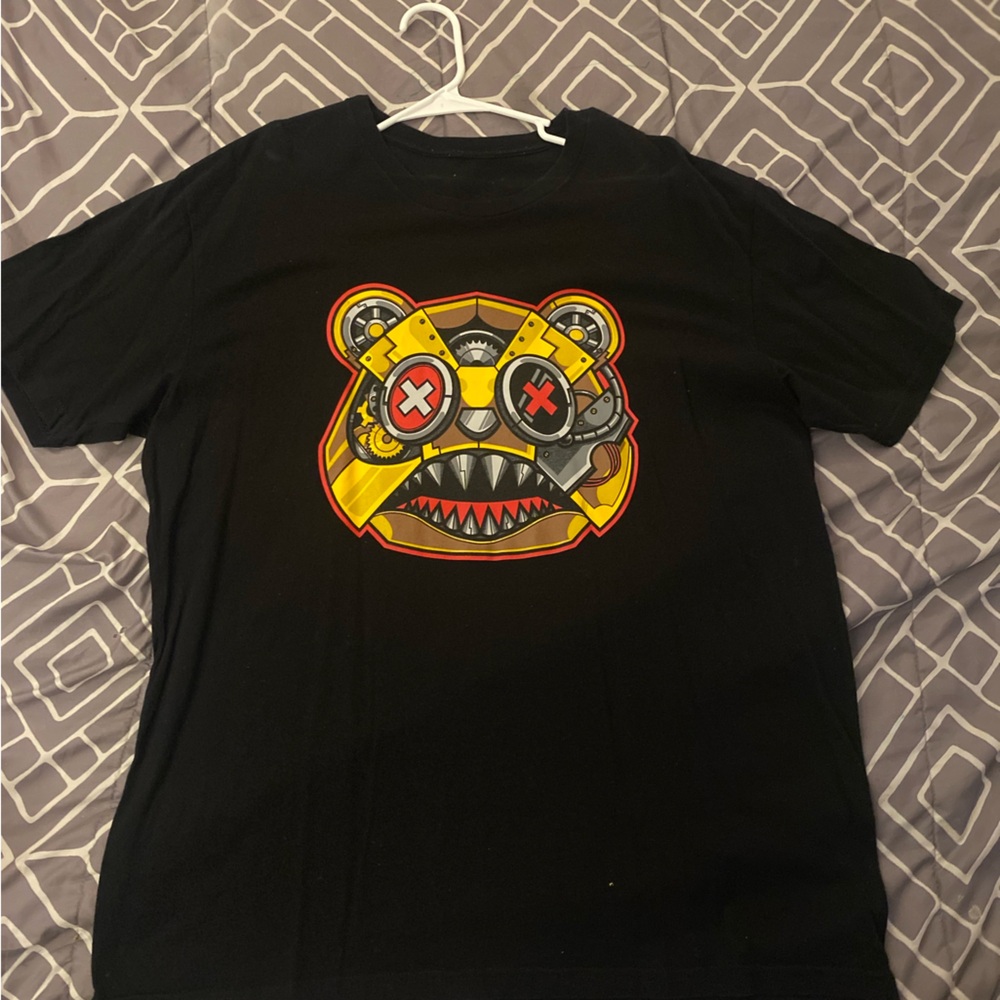 Black & Yellow Mens BAWS Shirt XL